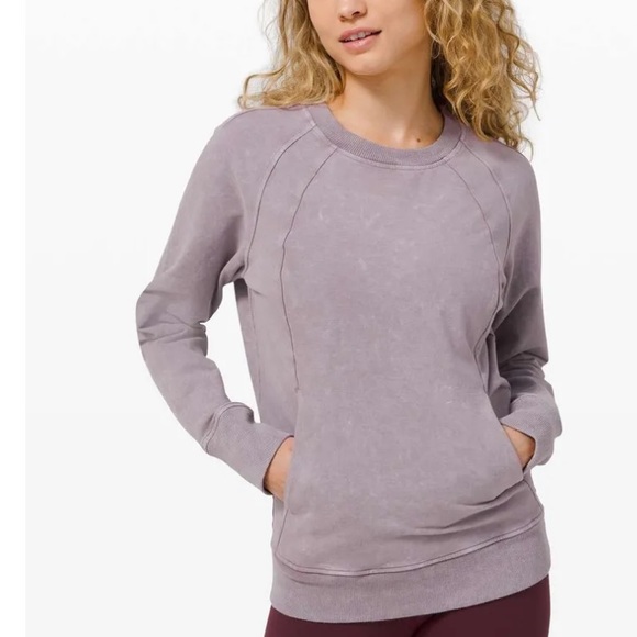 Lululemon scuba crew washed lunar rock - Picture 1 of 8